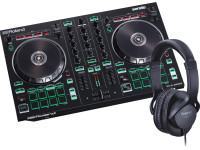 <b>Roland DJ-202 Controlador DJ + Auriculares Roland RH-5</b> <b>Roland DJ-202 Controlador DJ + Auriculares Roland RH-5</b>